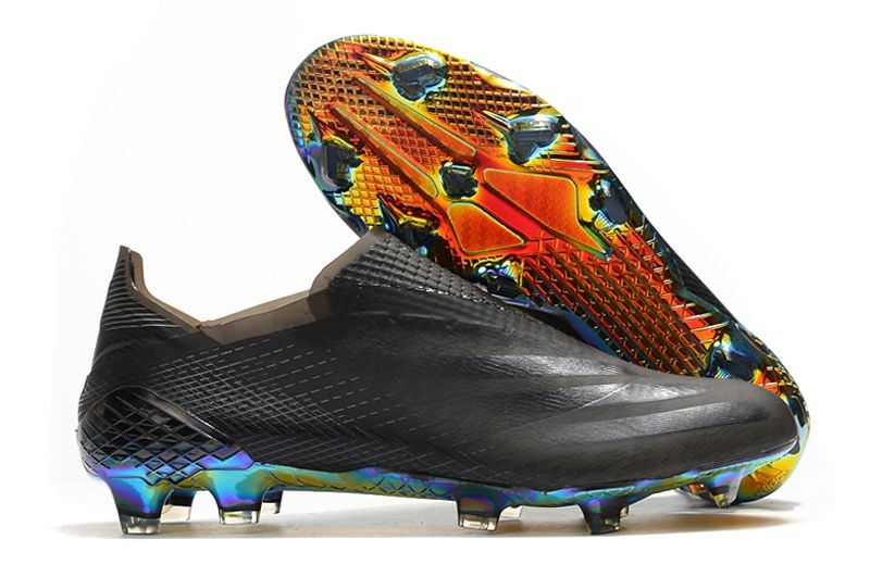 Adidas X Ghosted+ FG Superstealth Pack - Core Black/Signal Cyan