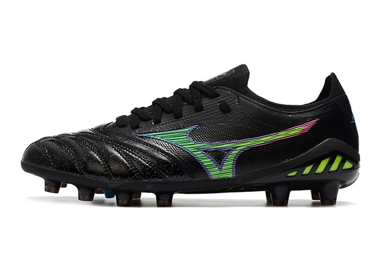 Mizuno Morelia Neo III Beta Japan Fg Cyber Pack - Black / Blue Atoll