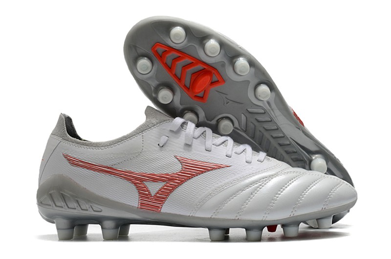 Mizuno Morelia Neo III Beta Japan Fg - Grey / Red