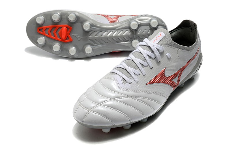 Mizuno Morelia Neo III Beta Japan Fg - Grey / Red