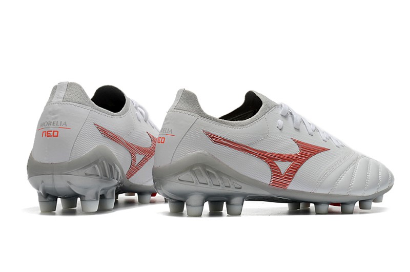 Mizuno Morelia Neo III Beta Japan Fg - Grey / Red