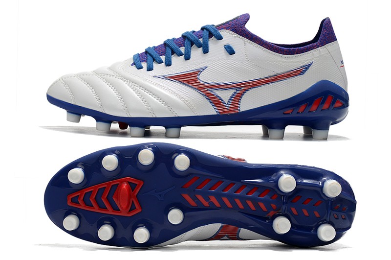 Mizuno Morelia Neo III Beta Japan Fg Next Wave - White / Red / Blue