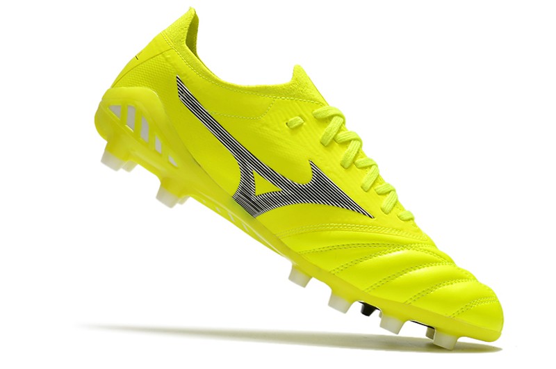 Mizuno Morelia Neo III Beta Japan Fg - Safety Yellow / Black