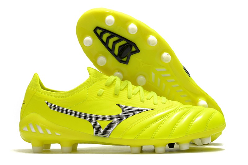 Mizuno Morelia Neo III Beta Japan Fg - Safety Yellow / Black