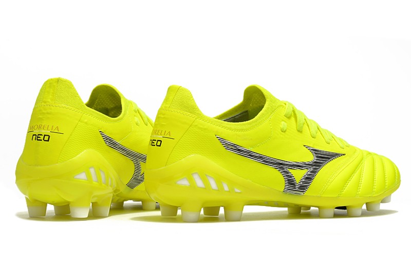 Mizuno Morelia Neo III Beta Japan Fg - Safety Yellow / Black