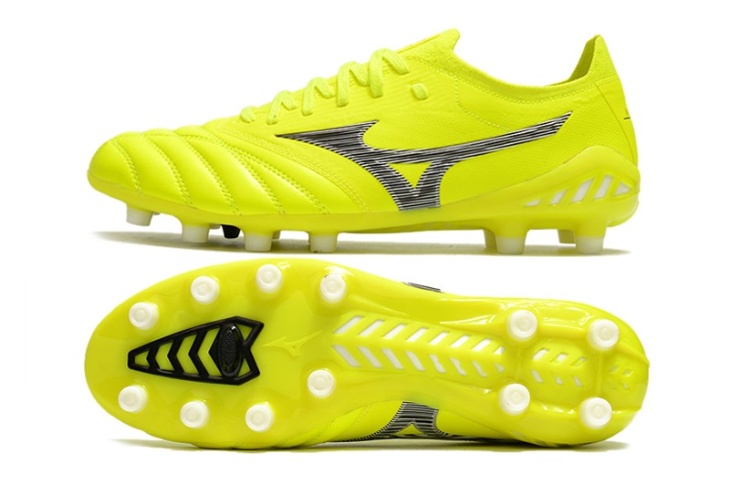 Mizuno Morelia Neo III Beta Japan Fg - Safety Yellow / Black