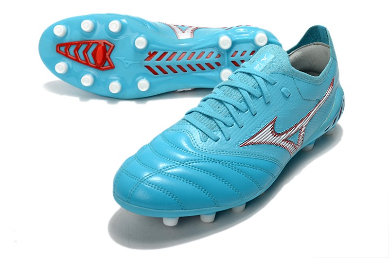Mizuno Morelia Neo III Beta Japan Fg - Scuba Blue / Red / White