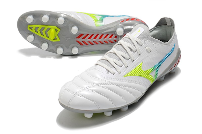 Mizuno Morelia Neo III Beta Japan Fg - White / Safety Yellow