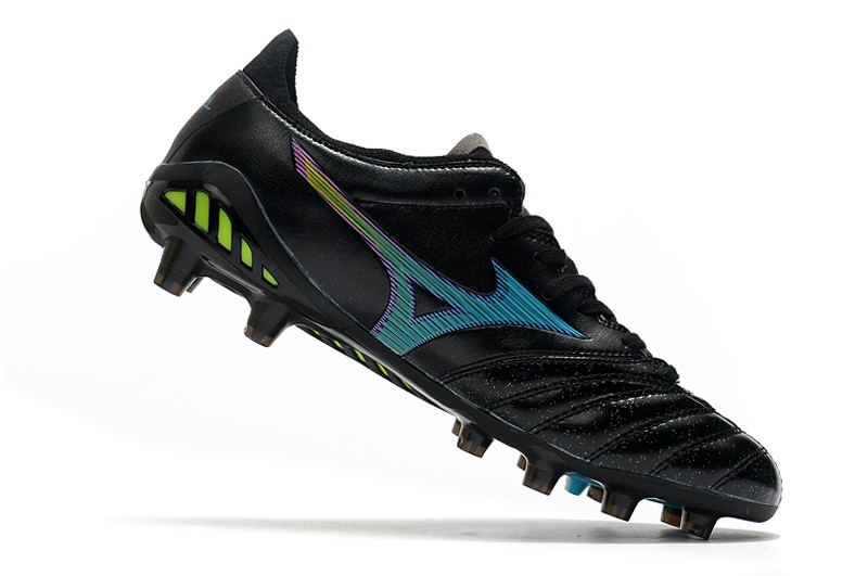 Mizuno Morelia Neo III Japan Fg Cyber Pack - Black / Blue Atoll