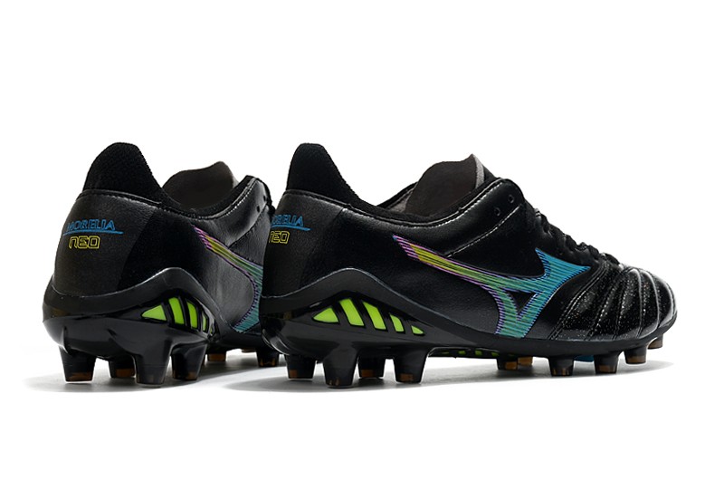 Mizuno Morelia Neo III Japan Fg Cyber Pack - Black / Blue Atoll
