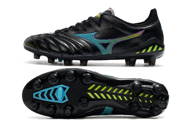 Mizuno Morelia Neo III Japan Fg Cyber Pack - Black / Blue Atoll