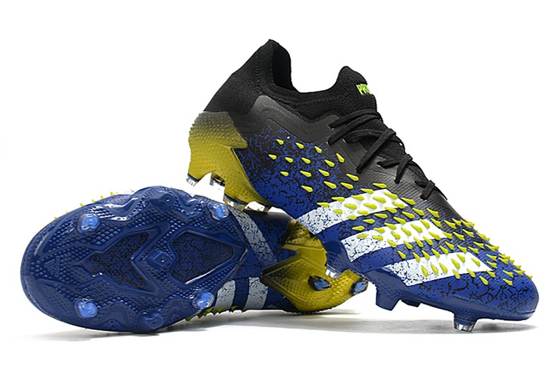 Adidas Predator Freak.1 Low FG - Blue/Core Black/White/Yellow