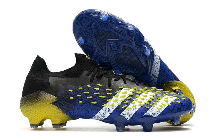 Adidas Predator Freak.1 Low FG - Blue/Core Black/White/Yellow