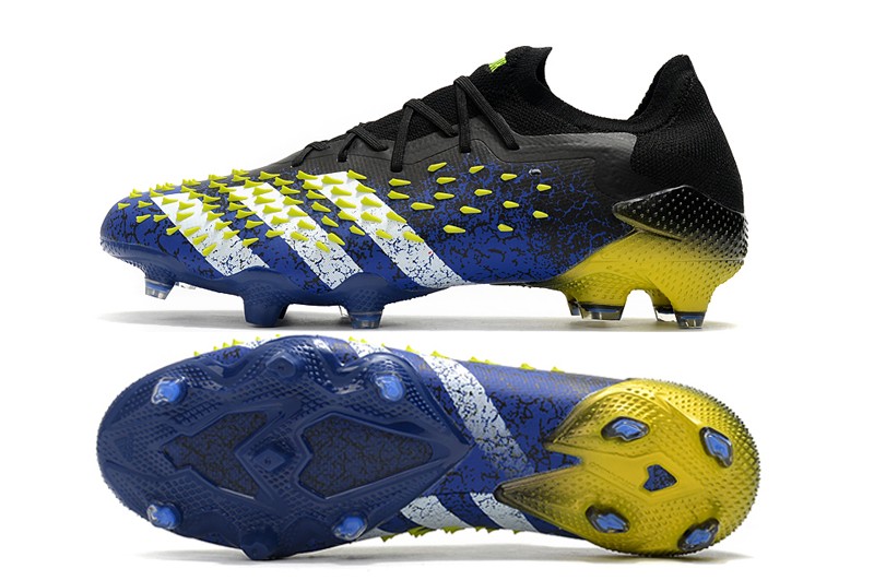 Adidas Predator Freak.1 Low FG - Blue/Core Black/White/Yellow