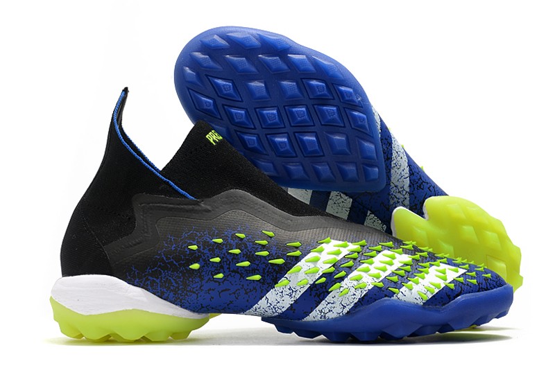 Adidas Predator Freak+ TF - Blue / Black / White / Solar Yellow