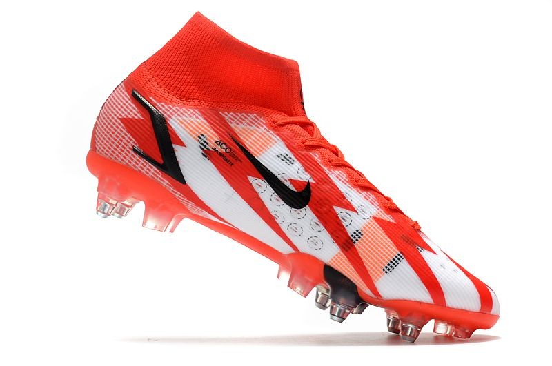 Nike Mercurial Superfly 8 Elite Cr7 SG - Chile Red / Black / Ghost / Total Crimson