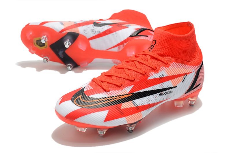 Nike Mercurial Superfly 8 Elite Cr7 SG - Chile Red / Black / Ghost / Total Crimson
