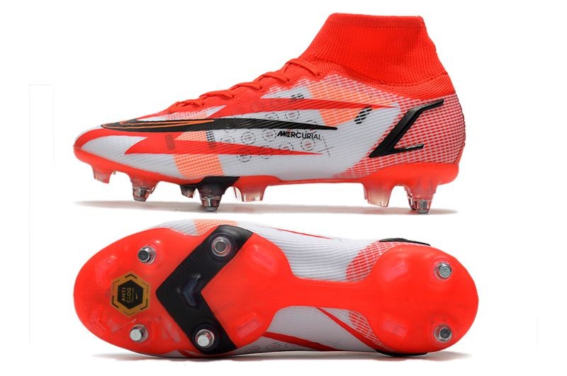 Nike Mercurial Superfly 8 Elite Cr7 SG - Chile Red / Black / Ghost / Total Crimson