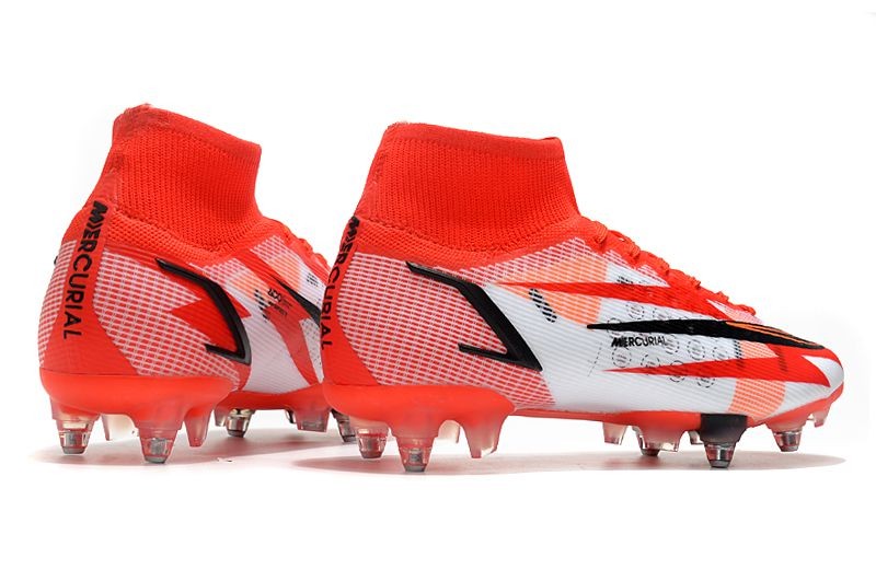 Nike Mercurial Superfly 8 Elite Cr7 SG - Chile Red / Black / Ghost / Total Crimson