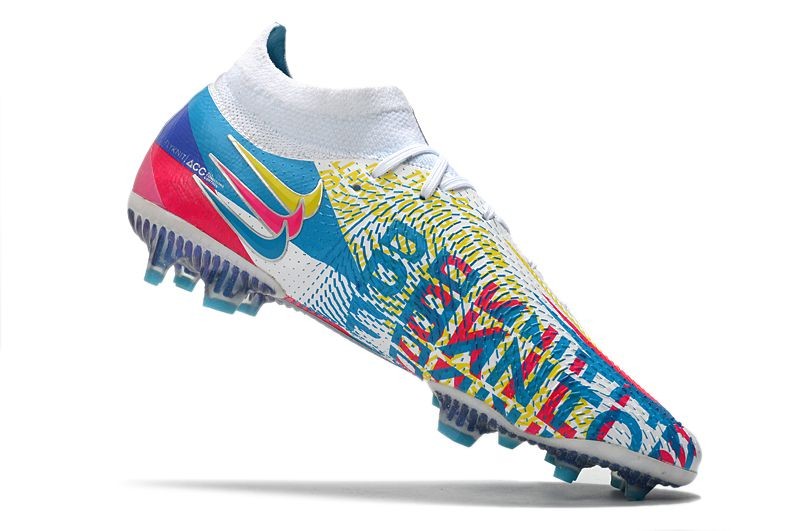 Nike Phantom GT Elite DF 3D FG - Chlorine Blue / Pink Blast / Opti Yellow