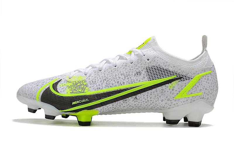 Nike Football Vapor 14 Elite FG - Silver Safari White/Black/Volt