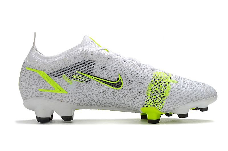 Nike Football Vapor 14 Elite FG - Silver Safari White/Black/Volt
