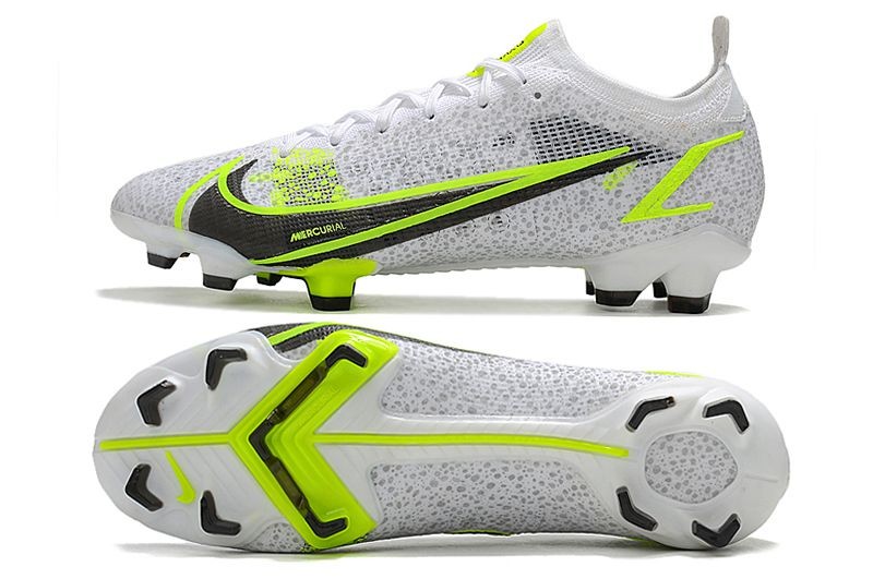 Nike Football Vapor 14 Elite FG - Silver Safari White/Black/Volt