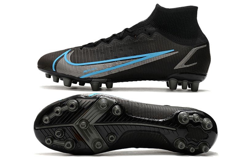Nike Mercurial Superfly 8 Elite AG - Black / Blue