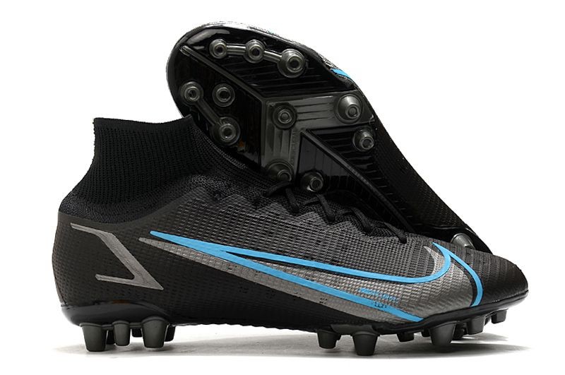 Nike Mercurial Superfly 8 Elite AG - Black / Blue