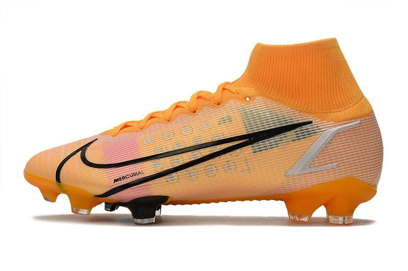 Nike Mercurial Superfly 8 Elite SG - Orange / Black / Multicolor