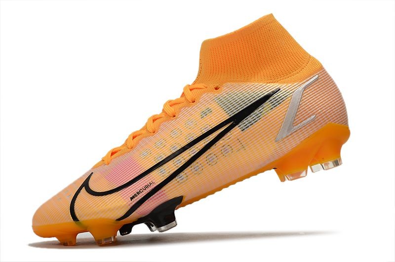 Nike Mercurial Superfly 8 Elite SG - Orange / Black / Multicolor