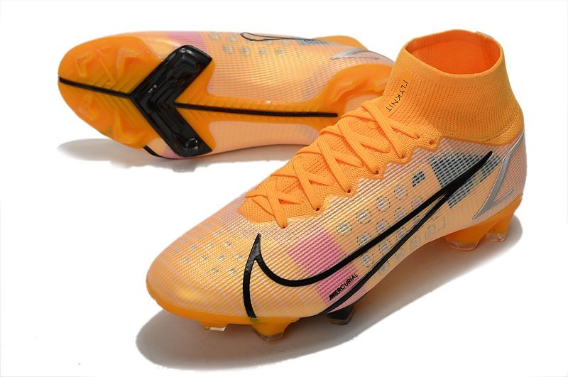 Nike Mercurial Superfly 8 Elite SG - Orange / Black / Multicolor