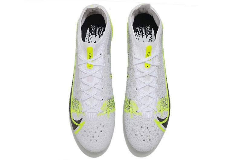 Nike Mercurial Vapor 14 Elite AG - White Black Metallic Silver Volt