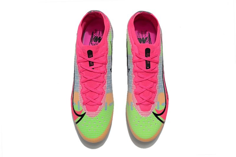 Nike Mercurial Vapor 14 Elite FG - White Black Pink Mulitcolor