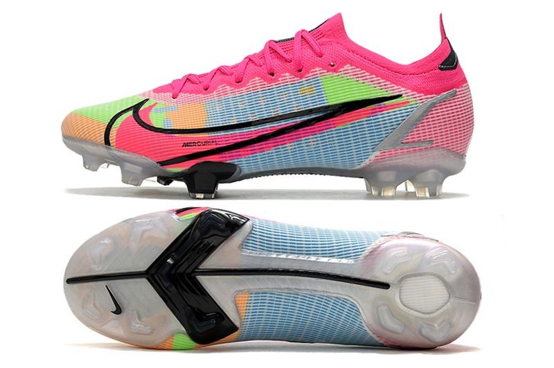 Nike Mercurial Vapor 14 Elite FG - White Black Pink Mulitcolor