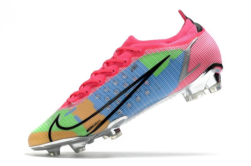 Nike Mercurial Vapor 14 Elite FG - White Black Pink Mulitcolor Silver