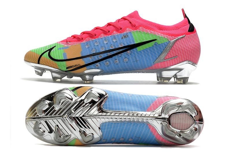 Nike Mercurial Vapor 14 Elite FG - White Black Pink Mulitcolor Silver
