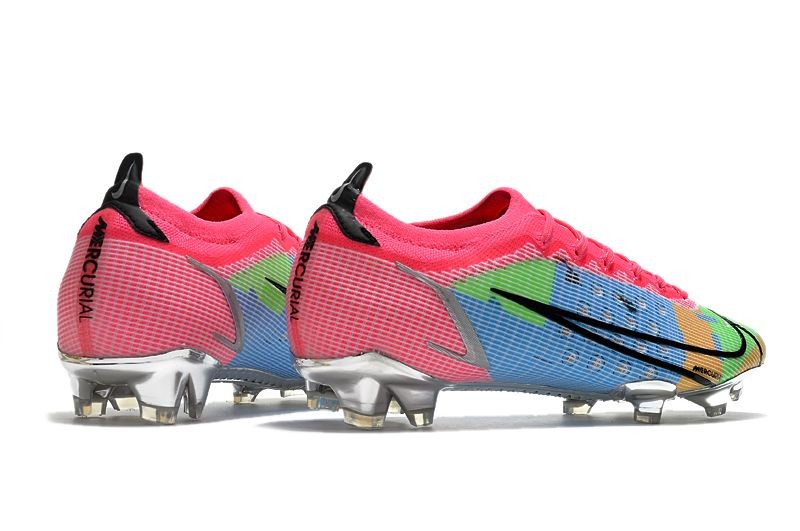 Nike Mercurial Vapor 14 Elite FG - White Black Pink Mulitcolor Silver