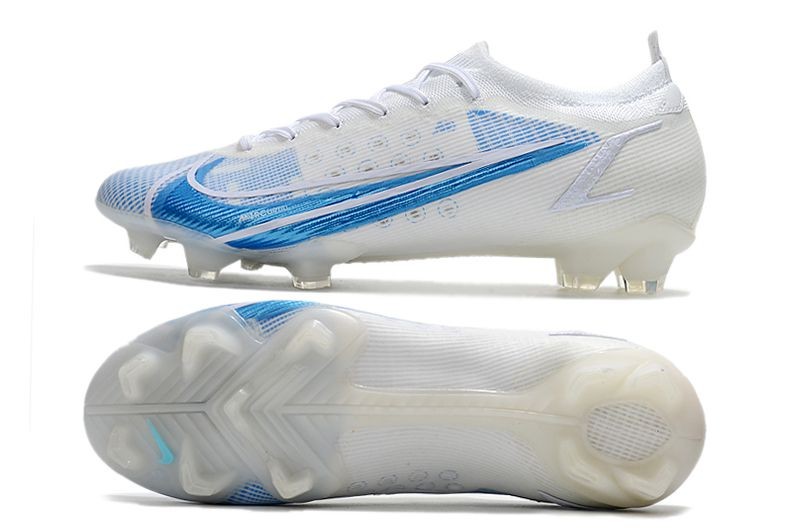 Nike Mercurial Vapor 14 Elite FG - White Blue