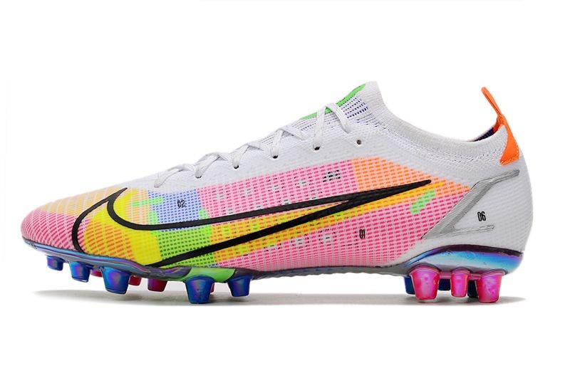Nike Mercurial Vapor Dragonfly 14 Elite AG - White Metallic Silver Dark Raisin