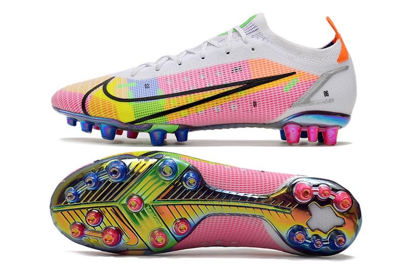 Nike Mercurial Vapor Dragonfly 14 Elite AG - White Metallic Silver Dark Raisin