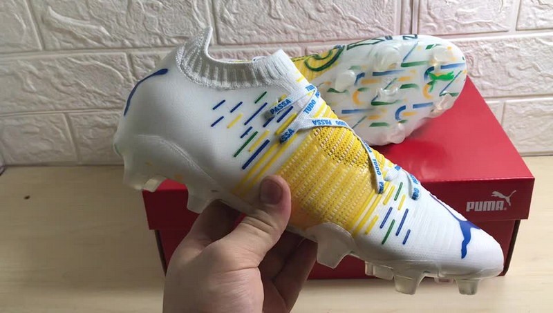 Puma Future Z 1.1 FG/AG Neymar Copa America - White / Yellow / Blue