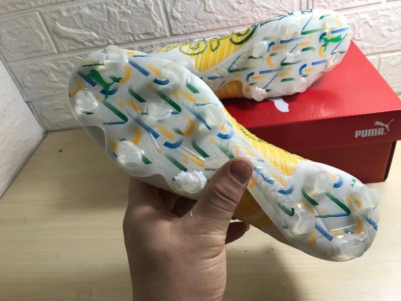 Puma Future Z 1.1 FG/AG Neymar Copa America - White / Yellow / Blue