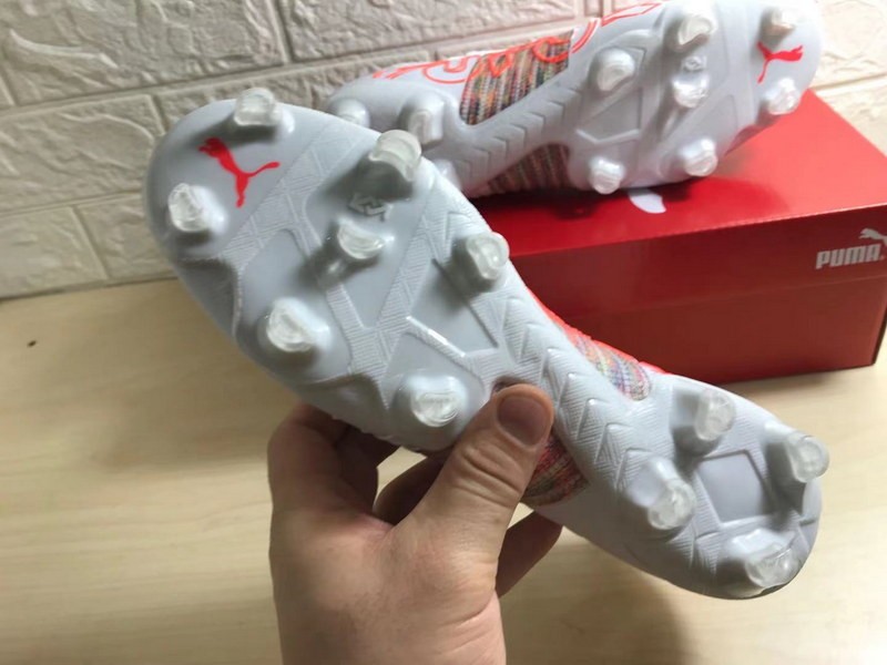 Puma Future Z 1.1 FG/AG Spectra - White / Red Blast