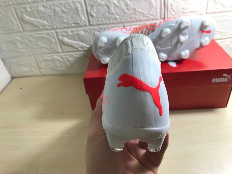 Puma Future Z 1.1 FG/AG Spectra - White / Red Blast