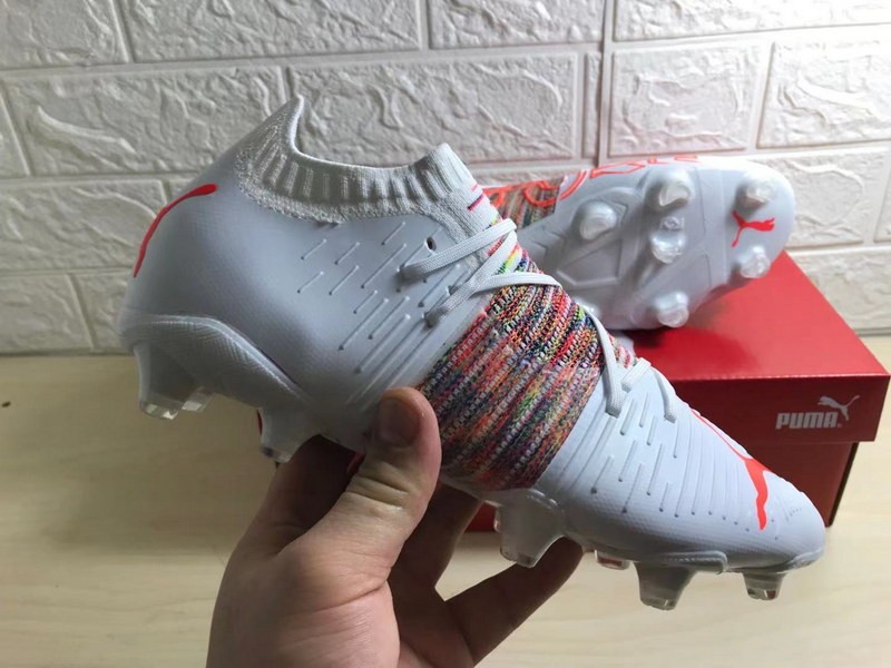 Puma Future Z 1.1 FG/AG Spectra - White / Red Blast