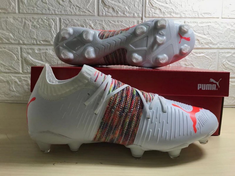 Puma Future Z 1.1 FG/AG Spectra - White / Red Blast