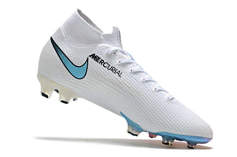 Nike Mercurial Superfly 7 Elite FG - White / Flash crimson / Platinum Tint