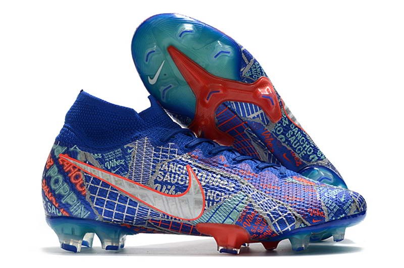 Nike Mercurial Superfly 7 Elite SE11 Jordan Sancho FG - Racer Blue / White