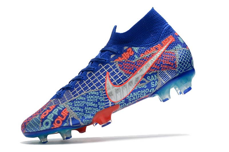 Nike Mercurial Superfly 7 Elite SE11 Jordan Sancho FG - Racer Blue / White